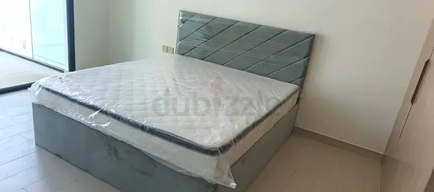 Brand New King size Bed frame including Top Memory foam Spring Mattress Available