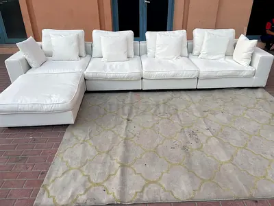 5__ piece's Modular Marina Home Sofa with footstool