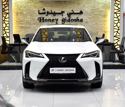 AED 1,437 EMi at 0% DP | Lexus UX200 F-Sport ( 2020 Model ) in White Color GCC Specs