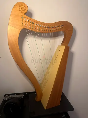 19 strings wooden harp NEW