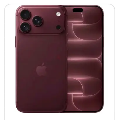 iPhone 18 pro max 512 GB Burgundy