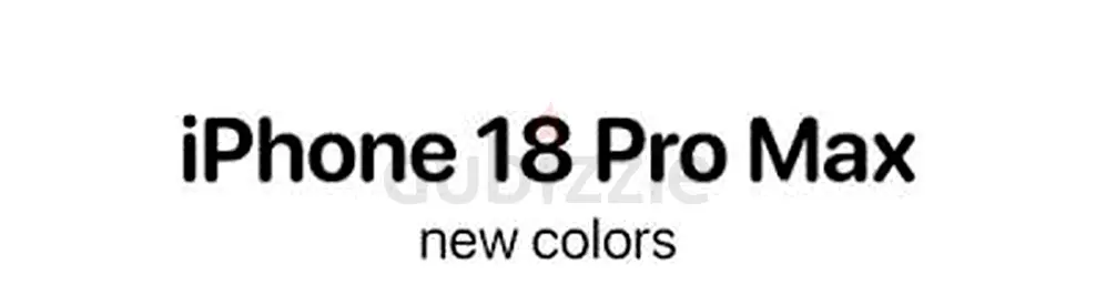 iPhone 18 pro max black 256 Gb