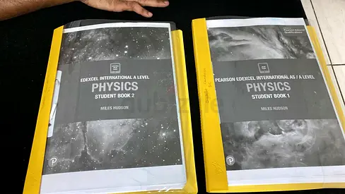 Edexcel International A Level Physics Student Book 1 & 2 (Miles Hudson) - Set