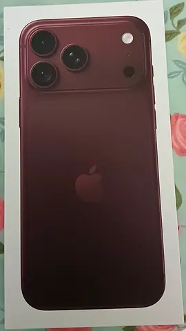 iPhone 18 pro max 256gb burgundy