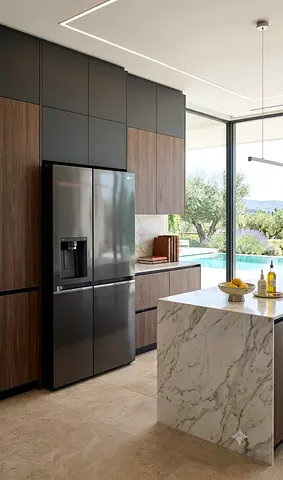 LG Latest Model Side-by-Side Refrigerator Freezer – Water Dispenser & Ice Maker