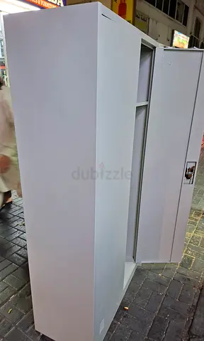 Grey Metal Storage Locker Cabinet