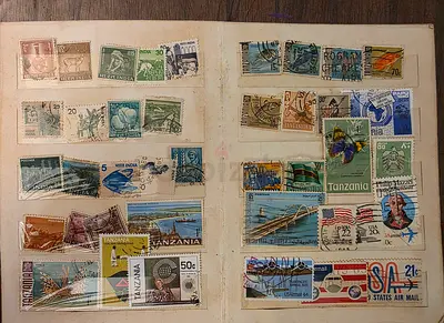 40 Old Stamps for AED 20