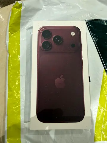 Brand New Sealed iPhone 18 Pro Burgundy - Unopened Box-Un activated