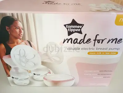 Double electric breast pump and accesories