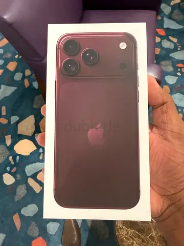iPhone 18 Pro Max 512GB | Burgundy Color | UAE Version | Apple Warranty | Sealed