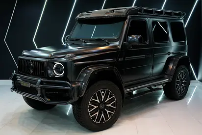 2022 Mercedes-AMG G63 4x4², Full Carbon, Roof Rack, Portal Axles, GCC Specs!!
