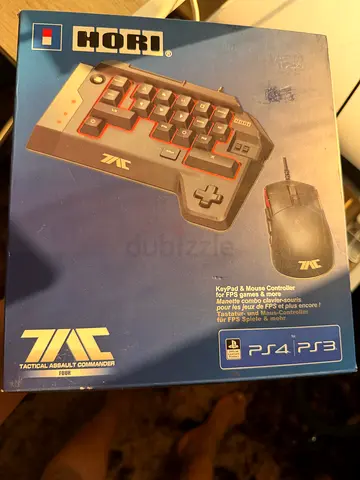 Hori Tactical Assault Commander (T.A.C.) keypad and mouse for PS3/PS4