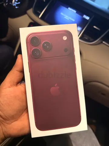 Apple iphone 18 pro max 256gb Burgundy TDRA