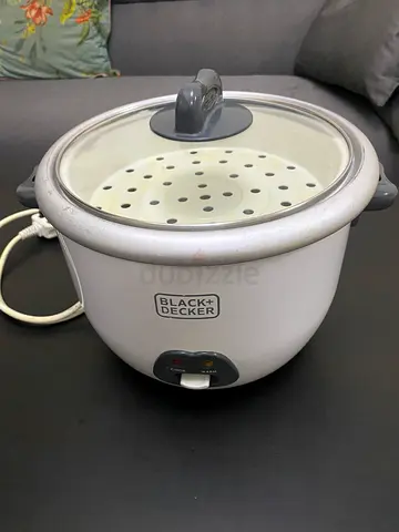 Black+Decker Electric Rice Cooker - 1.8L, used good condition