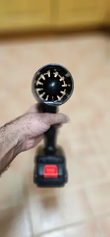 Black cordless heat gun / hot air tool - used, good condition