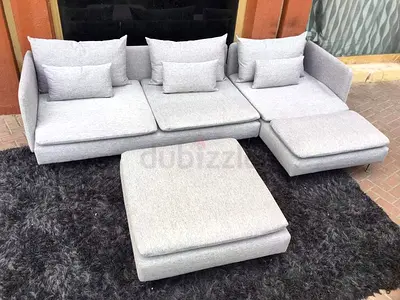 Like new Condition Ikea Sodhremn L Shape Sofa without footstool