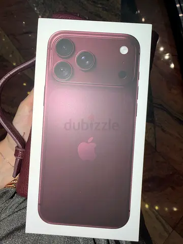 iPhone 18 pro max 1 TB Burgundy