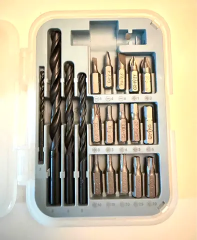 Drill bit/screwdriver bit set/Picture hanging/piece screw and plug set