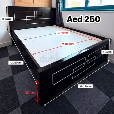 Preloved QUEEN SIZE BEDFRAME