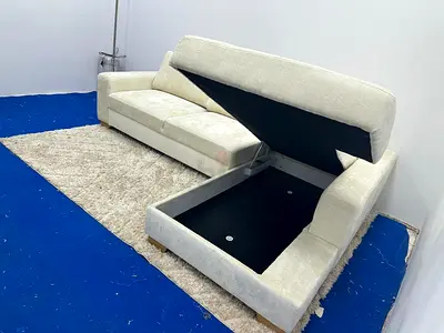 Selling Ikea beige color lshape sofa