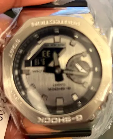 Casio G-Shock Stainless Steel Bezel Men's Watch - Like New