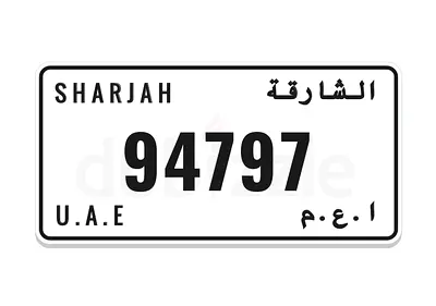 Without code number plates for sale