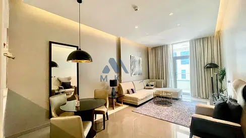 Furnished 1BR | DAMAC Maison Majestine | Balcony & City View