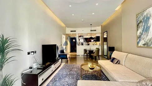 Furnished 1BR | DAMAC Maison Majestine | Balcony & City View