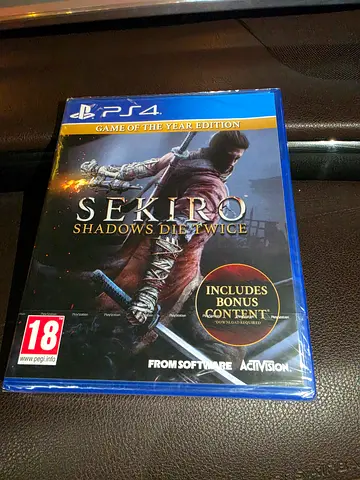 Sekiro Shadows Die Twice Game of the Year Edition for PS4