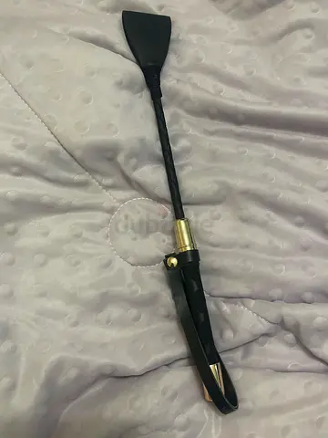 Black Leather Whip