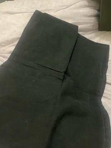 Black Cotton Pillowcase