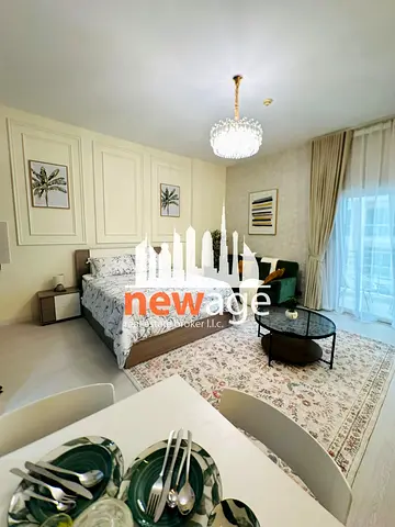 Fully Furnished Studio for Rent | Indigo Tower | Spacious Layout | With Balcony & Amenities