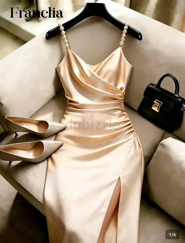 Gold dress
