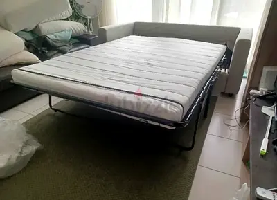 IKEA vimle Two Seater Sofa Bed Beige
