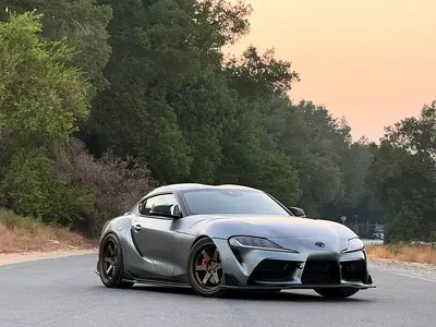 TOYOTA SUPRA GR GCC V6 2024 Original Paint Zero Accidents First Owner full option Full Carbon fiber