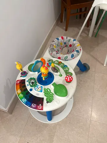 Baby activity/learning play table with seat - gently used