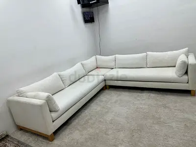 Perfect condition crate&barrel corner sofa
