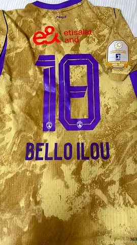 Gold Belloilou Football Jersey - SizeL
