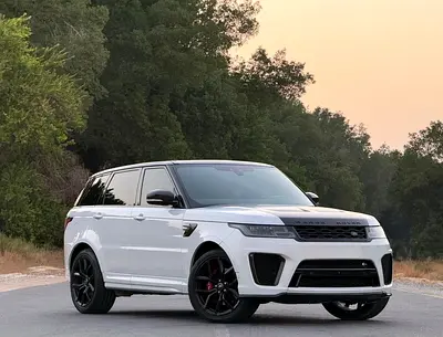 RANGE ROVER SPORT SVR 2022 V8  575 HP (CLEAN TITLE) رانج روفر سبورت اس ڤي ار 2022 وارد كلين تايتل