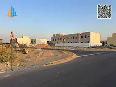 An exceptional corner plot for a townhouse in Al Helio 2, featuring a prime location and an area of 