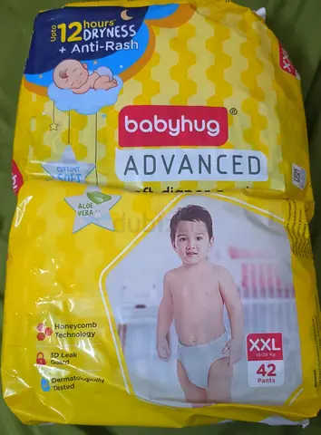 Babyhug Advanced XXL Disposable Diapers - Pack of 42