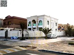 Luxury Corner Villa in Al Muwaihat 1 – Ajman | 5 Master Bedrooms | 5,000 sq. ft. | Main Street | C