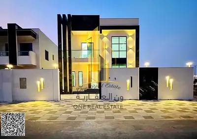 **فيلا 4 غرف نوم ومجلس للإيجار في الزاهية – عجمان | 95,000 درهم سنوياً**