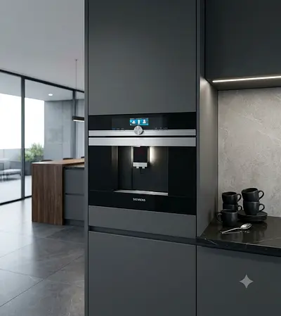 Siemens iQ700 Built-In Coffee Machine – Black