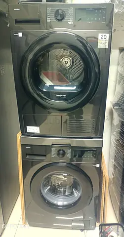 Samsung Stacked front-load washer and dryer Separate set - black, Smart Thing's