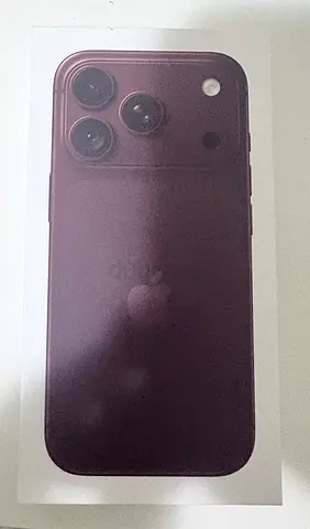 iPhone 18 Pro – Burgundy | 256GB | Sealed Box