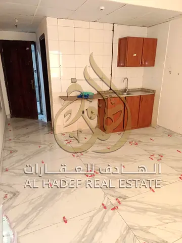 Studio for Annual Rent in Muwaileh with Open View, Split AC and Central Gas, 4 Models Available, Multiple Layout Options and Flexible 4 or 6 Cheque Pa