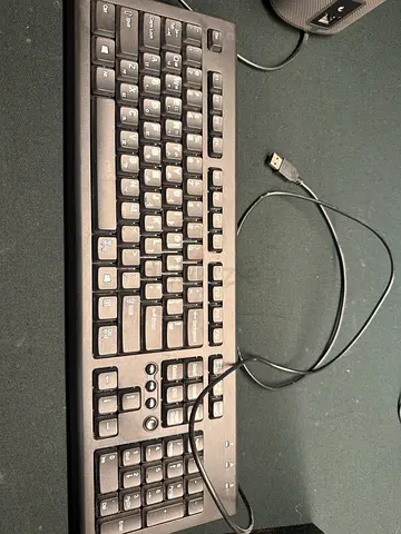 HP wired keyboard
