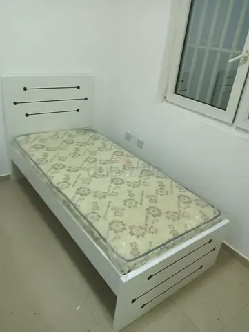 BRAND NEW SINGLE BED WITH MATTRESS AVAILABLE
