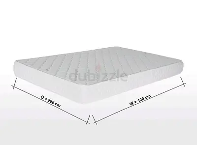 2 new Single Mattress 120x200 cm - great Condition, bought by mistake 2 days back